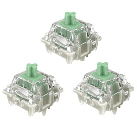 GATERON Baby Kangaroo 2.0 Switches for MX Mechanical Keyboard, 5-Pin 59gf Heavy Tactile RGB 22mm Dual-Stage Spring Factory Pre-lubed Switches(Baby Kangaroo 2.0,72Pcs)