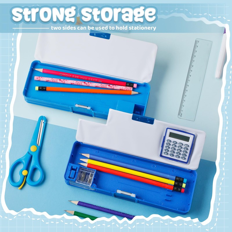 Henoyso Multifunctional Pencil Box for Boys Microorganism Pencil Case with