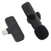 Wireless Lavalier Microphone Noise Cancelling 360° Sound 20m Range Professional