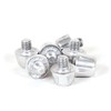 Gilbert Prolite Rugby Studs 14mm - 12 pack - Silver