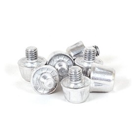 Gilbert Prolite Rugby Studs 14mm - 12 pack - Silver - One Size