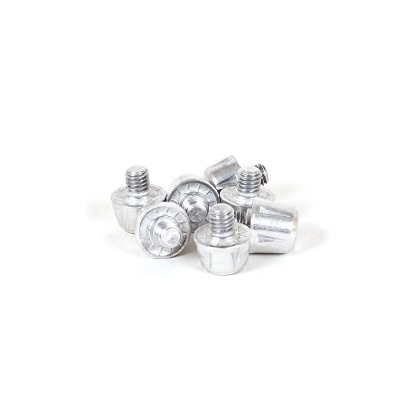 Gilbert Prolite Rugby Studs 14mm - 12 pack - Silver