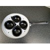 4 Cups Egg Poacher Pan With Vented Plastic Lid and