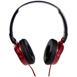Sony MDR-ZX310 Foldable Headphones - Metallic Red