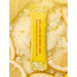 셀리나 스위트 레몬 맛있는 비타민C 1000 가루 분말 스틱, 30회분, 1개 Selina Sweet Lemon Delicious Vitamin C 1000 Powder Stick, 30 Servings, 1 Pack
