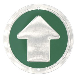 Wild Drifter Green Trail Markers - Bright Reflective Trail Marker Pack of 24, Easy to Mount, Mark Your Trees for Hunting, Hiking, Camping, and More.