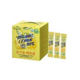 Body Wrap 100% NFC Organic Lemon Juice 100 packets x 1 box (44544204) / 바디랩 100% NFC 유기농 레몬즙 100포 x 1박스 (44544204)