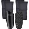 Children's Football Shin Pads Including Socks with 2 Pairs Optimised