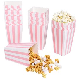 Pharamat 36 Pcs Small Paper Popcorn Boxes, Disposable Popcorn Containers for Party(4.52 x 2.75inch)