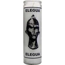 Elegua 7 Day White Candle