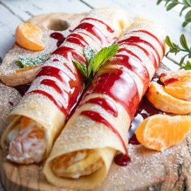 Melissa's Ready-to-Eat Plain Crepes, 9-inch Crepes To Go for Breakfast and Camping, Healthy Snack Options for Kids and Adults, 3 Packages, 10 Count