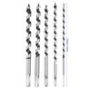 5Pcs/set Hexagon Handle Carbon Steel Wood Fast Cut Auger Drill