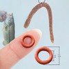 PIYIENR Wacky Worm Tool Wacky O-Rings (Black O-rings 200pcs)