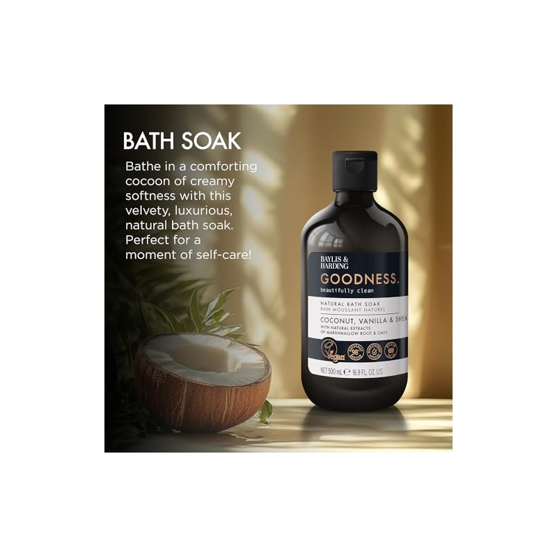 Baylis & Harding Goodness Coconut, Vanilla & Shea Bath Soak