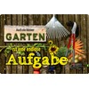 Geschenkeparadies 24 Tin Sign with German Text "Auch EIN Kleiner