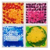 Art3d 12"x12" Textured Liquid Sensory Flooring Tiles, Interactive Glossy Fusion