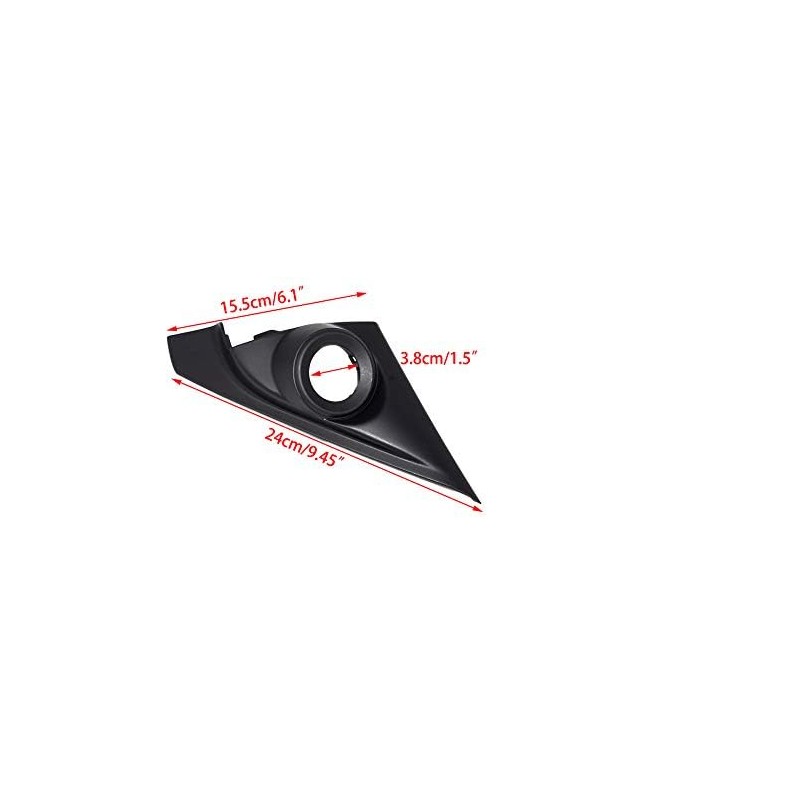 weevoo Front Door Pillar Tweeter Cover Trim Speaker Garnish Fit
