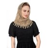 Wgior Triangle Veil for Church Lace Chapel Veil Catholic Mass