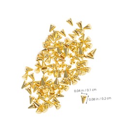 PACKOVE 200pcs Nail Charms and Gems for Nail Art Decoration and Rhinestones for Manicure and Crafts Versatile Accessories for Gel