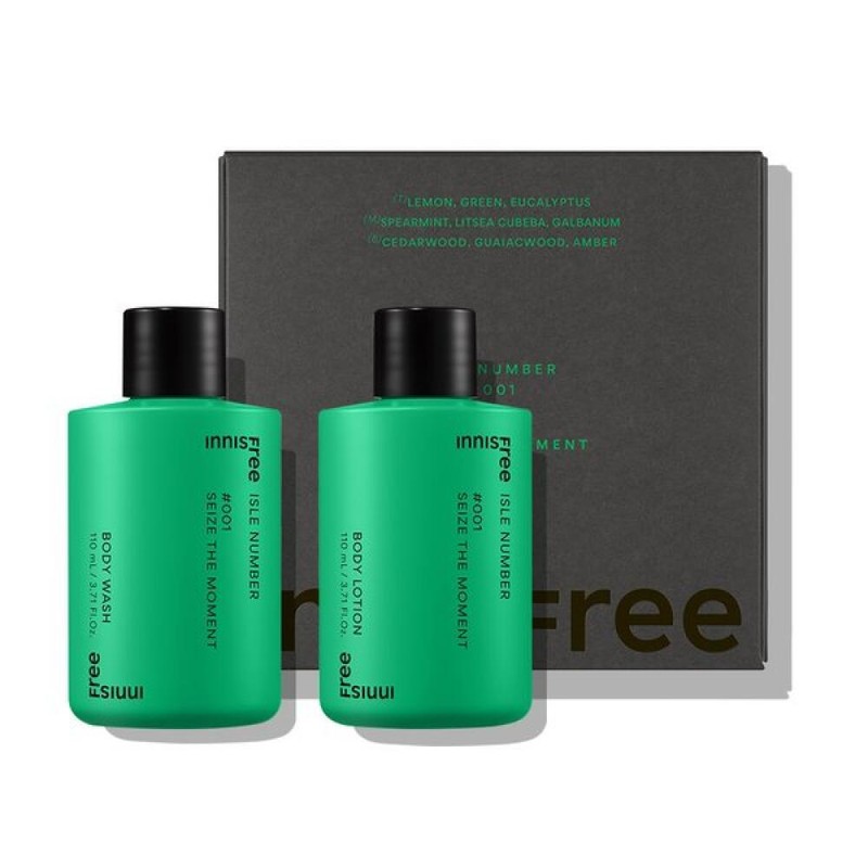 Innisfree [이니스프리] 아일 넘버 바디케어 세트 [씨즈더모먼트] 2ea Innisfree Isle
