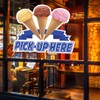 Die-Cut Sticker Multiple Sizes Pick Up Here Ice Cream Business