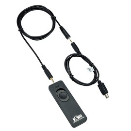 UR-232M Shutter Release Cable Remote Control for Nikon Z5 Z6 Z7 Df D90 D600 D750 D3100 D3200 D3300 D5000 D5300 D5500 D5600 D7000 D7200 D7500 Coolpix P1000 P7700 P7800 Nikon MC-DC2 Replacement