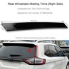 FANLIDE Rear Windshield Molding Trims Compatible with 2015-2018 Ford Edge,