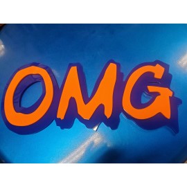 CUSTOM ORDER OMG Mets baseball 3D SIGN ART man cave NEW  classic NY NEW York