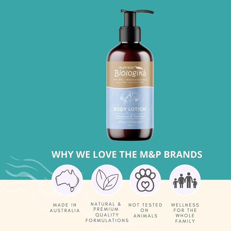 Biologika Coconut & Vanilla Body Lotion 250mL