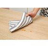 gryeer 8 Pack Microfibre Tea Towels, Super Absorbent, Soft and