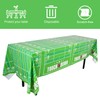 Gatherfun Football Theme Party Disposable Tablecloth Plastic Touchdown Table Cover