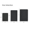 YIHOUSE Memory Foam Bath Mat Cobblestone Bathroom Rug Non Slip