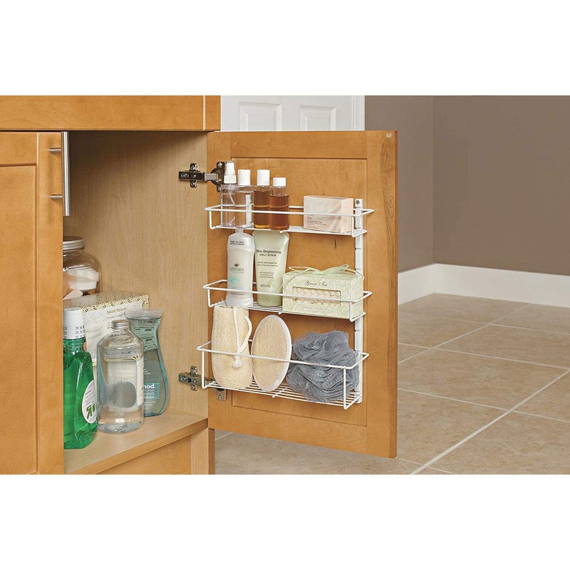 ClosetMaid Adjustable 3 Shelf Spice Rack Organizer Kitchen Pantry Storage