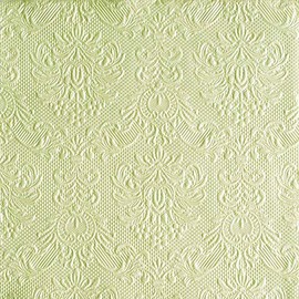 Ambiente Servietten Lunch / Party 33x33cm Elegance Pearl Grün - Pearl Green Geprägt / embossed