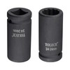 sourcing map 3/4-Inch Drive 24mm 12-Point Deep Impact Socket, CR-MO