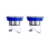 sourcing map Odor Proof Floor Drain, Anti-Sewer Backflow One-Way Preventer