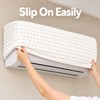 Air Conditioner Cover for Wall-Mounted AC – Washable Plush Dust