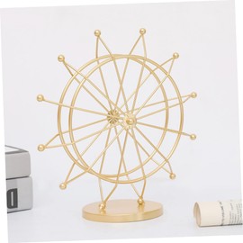 UKCOCO Creative Rotatable Sky Wheel Decor for Living Room Office and Home Decorative Household Ornament LED Base Unique Tabletop Centerpiece