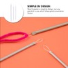 jojofuny 3Pcs Nylon Thread Rope Threader Yarn Thread Eye Wool
