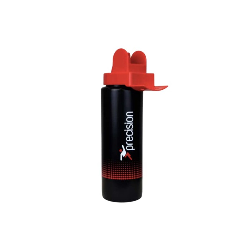 Precision Unisex's Team Hygiene Water Bottle, Black/Red, 1 Litre, one