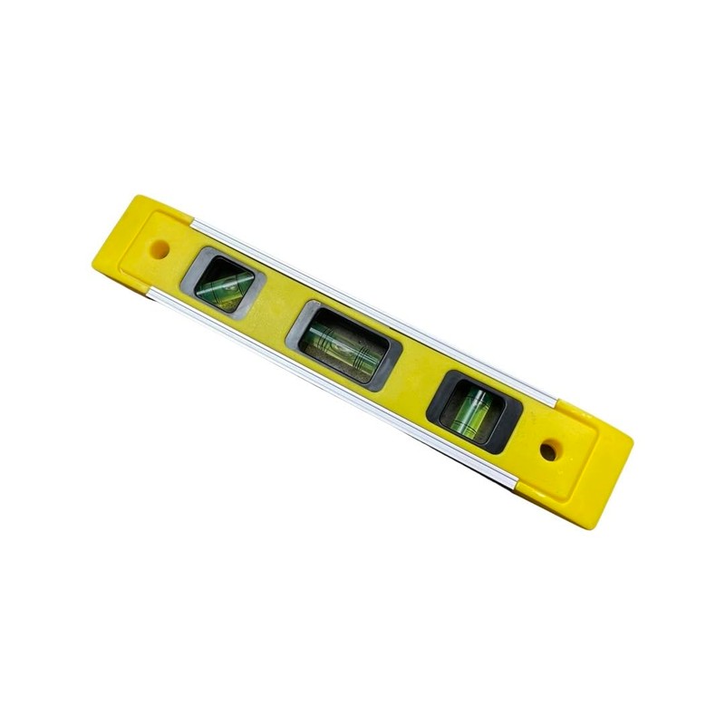 Magnet Torpedo Level 225mm, Spirit Level Triple vials