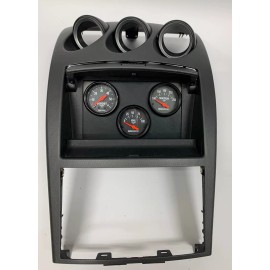 Unbranded 350Z 03-05 Dashboard Cubby Triple Gauge Pod Straight