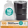 PlasticMill Contractor Bags Heavy Duty - Commercial, Industrial Garbage Bags