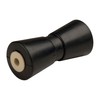 CE Smith-29502 V-KEEL Roller 8" W BLK RUB