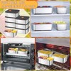 Waldeinsamkeit 12Pcs 316 Stainless Steel Food Storage Containers Airtight Lids