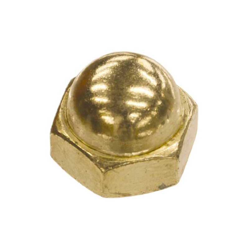 The Hillman Group 849 Brass Acorn Nut