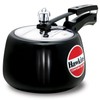 Hawkins 3 Litre Contura Black Pressure Cooker, Hard Anodised Inner