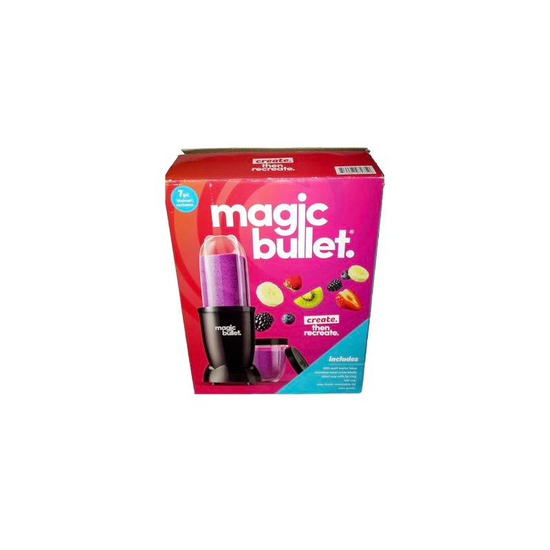 Magic Bullet 7-Piece 250 Watts Personal Blender 18 oz. MBR-0701AKP,