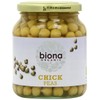 Biona Organic Jarred Chick Peas 350 g (PACK OF 4)