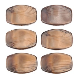 Guitar Accessories, Durable Exquisite Workmanship Tuning Buttons Premium Plastic Tuning Peg Handle for Folk Classical Guitar for Electric Guitar(with Silver Screws, six Sets)